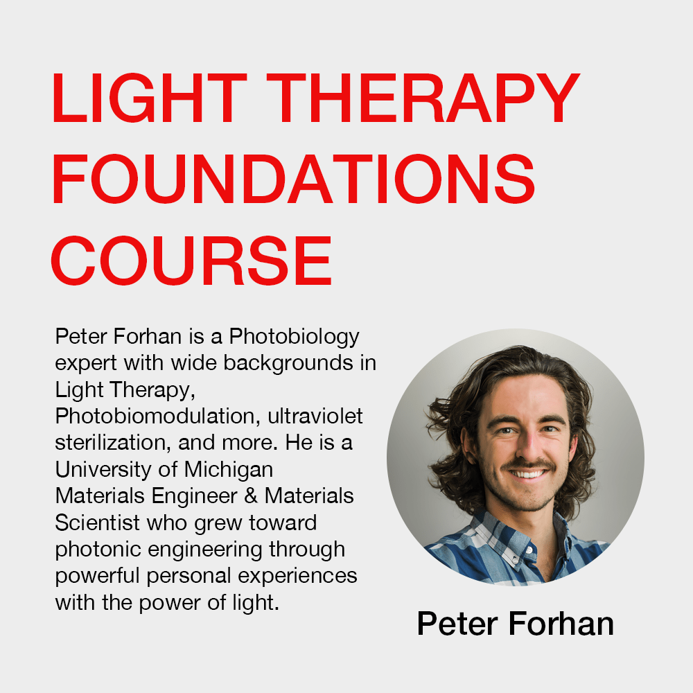 Lumaflex Red Light Therapy Training by Red Light Expert Peter Forhan